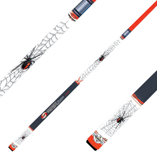 57" Illusion Redback Cue - 2pc