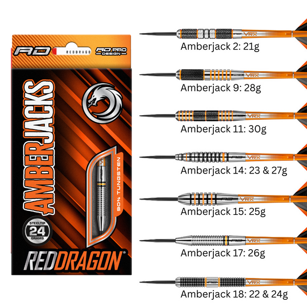 Red Dragon Amberjack2 Darts