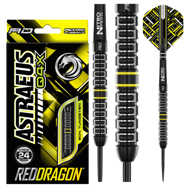 Astraeus Q4X Parallel - 90% Tungsten Darts