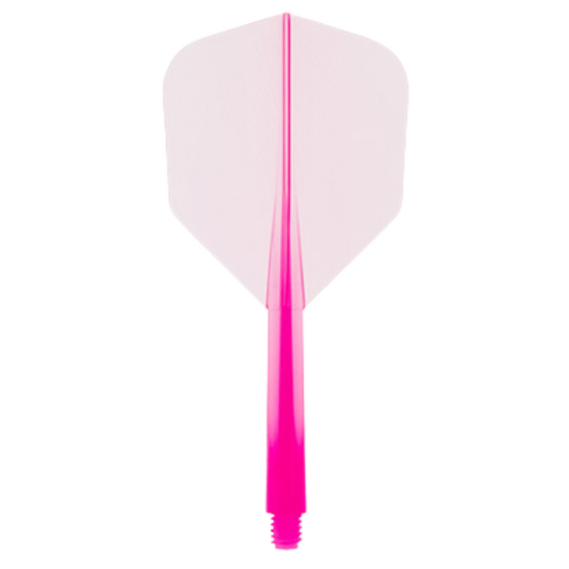 Condor Zero Stress Flights & Shafts - Clear Pink - Shape