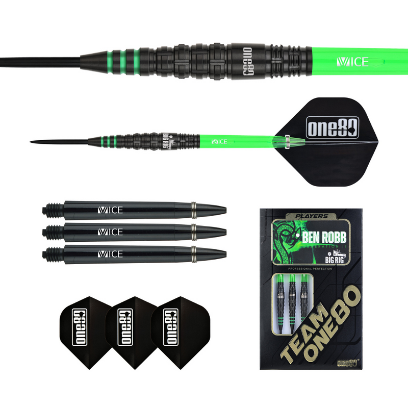 One80 Ben Robb - Big Rig Gen2 - 90% Tungsten Darts