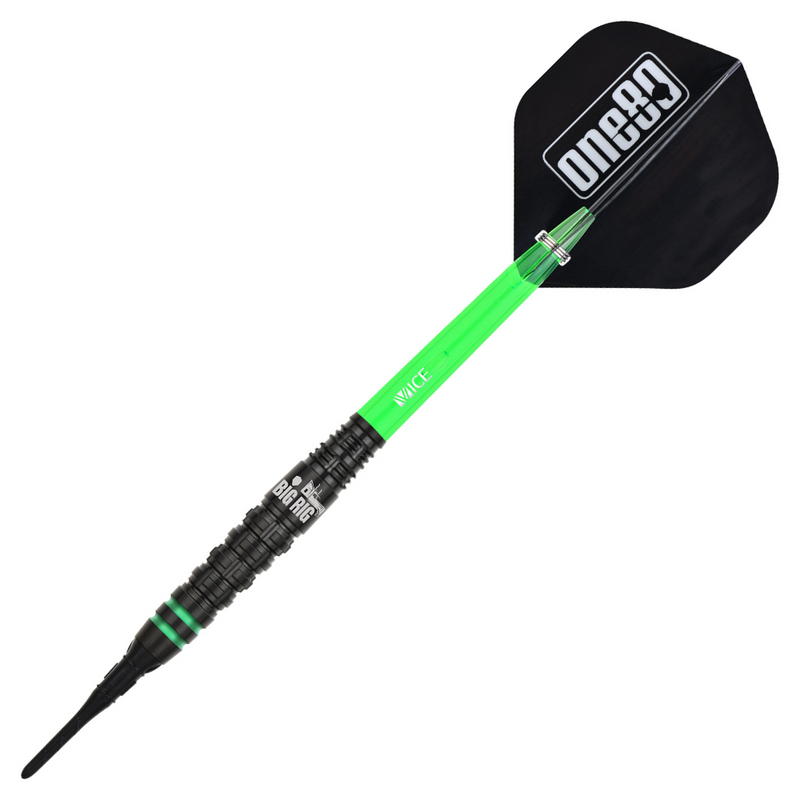 One80 Ben Robb - Big Rig Gen2 - 90% Tungsten SOFT TIP Darts