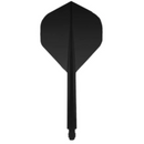 Condor Axe Flights & Shafts - Black - Standard