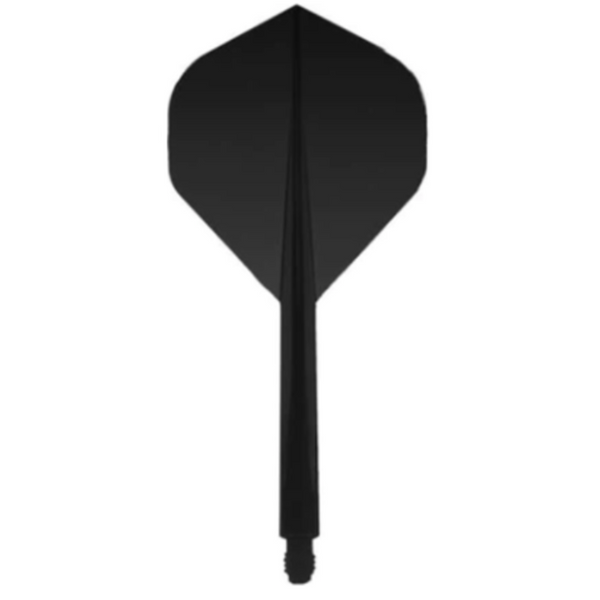 Condor Axe Flights & Shafts - Black - Standard