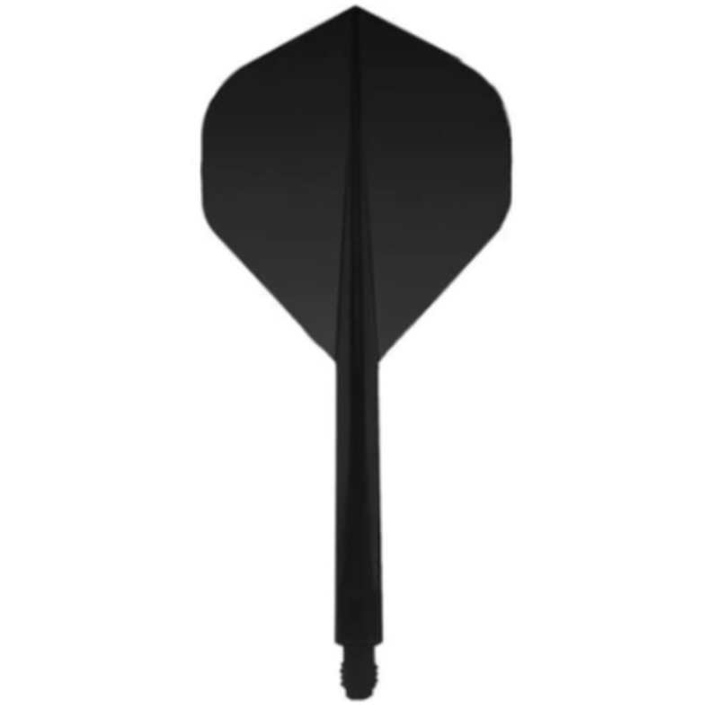 Condor Axe Flights & Shafts - Black - Standard