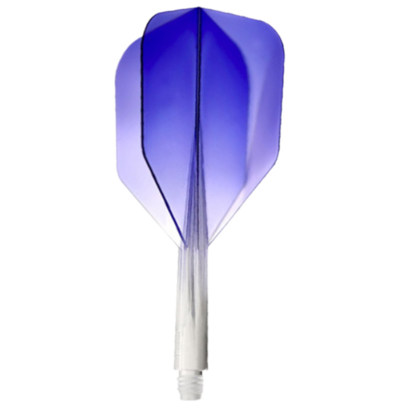 Condor Axe Flights & Shafts - Blue Gradient - Shape