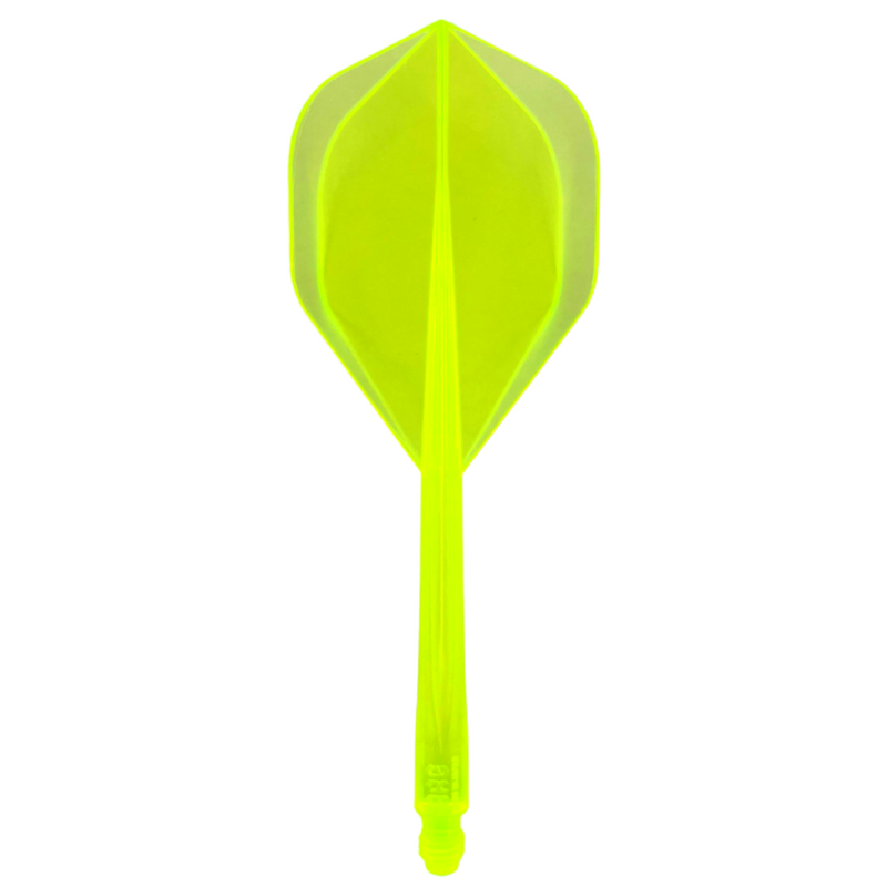 Condor Axe Flights & Shafts - Neon Yellow - Standard