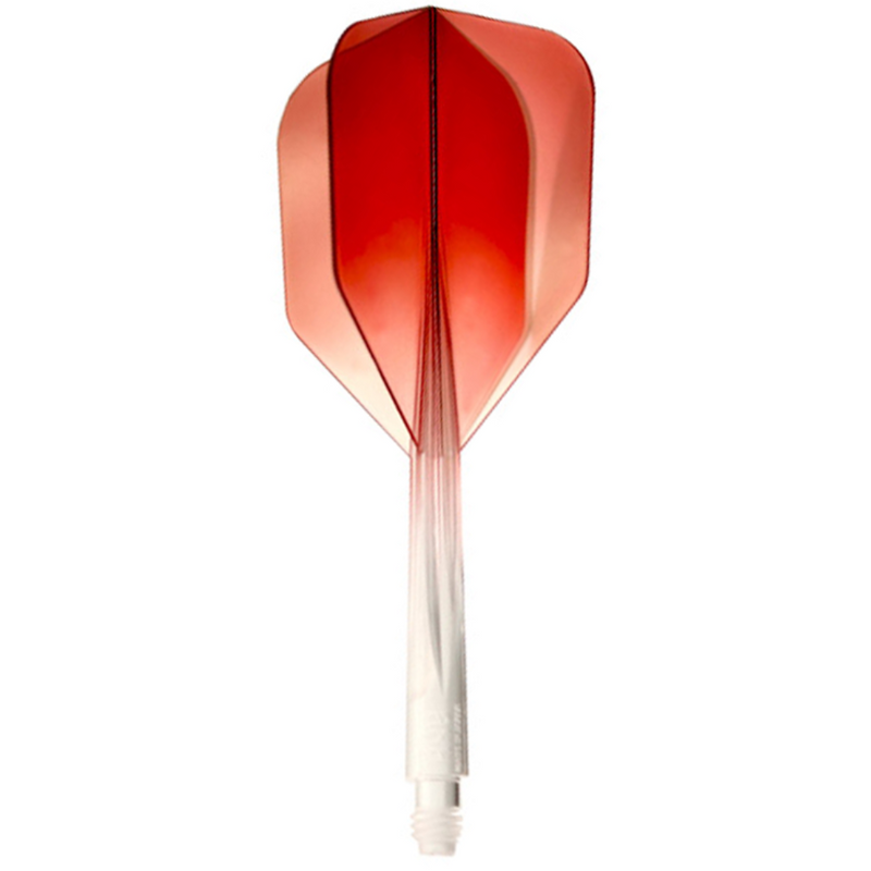 Condor Axe Flights & Shafts - Red Gradient - Shape