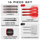 Damon Heta Geo Quick Point - 90% Tungsten Darts