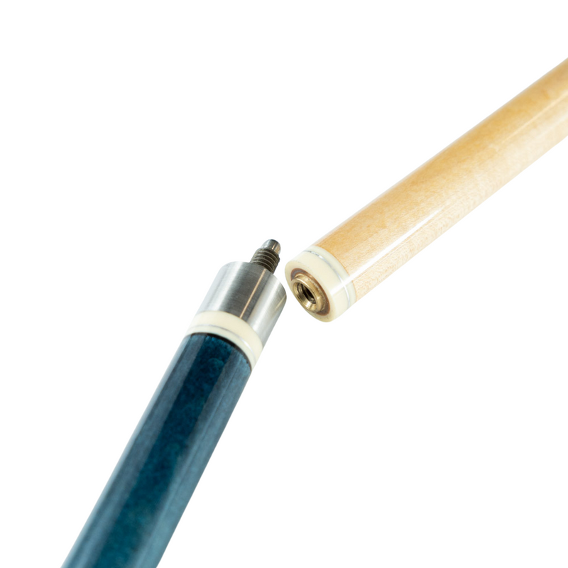 Dyed Maple Cue - Aqua