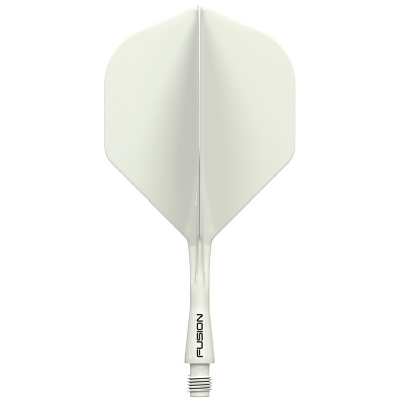 Fusion Flights & Shafts - White - Standard