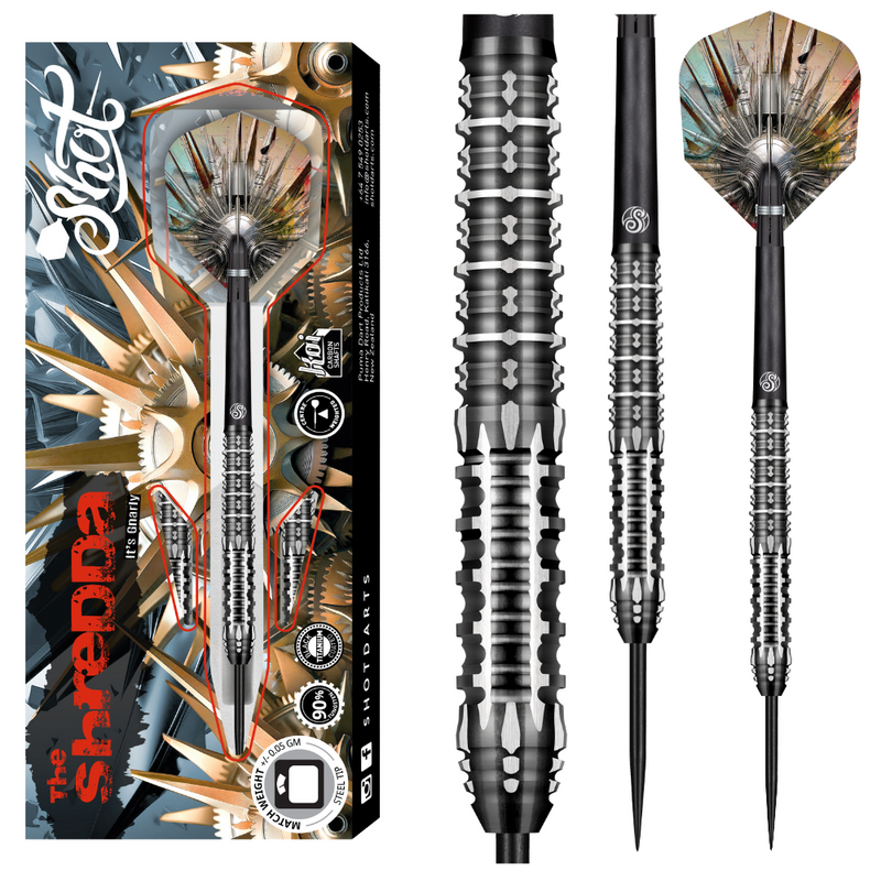 Gnarly Shredda - 90% Tungsten Darts