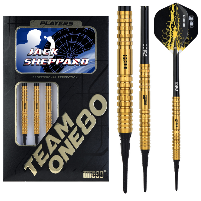 Jack Sheppard - 90% Tungsten SOFT TIP Darts