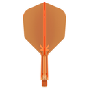 K-Flex Flights & Shafts - Neon Orange - Shape