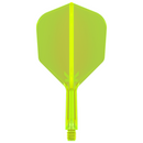 K-Flex Flights & Shafts - Neon Yellow - Shape
