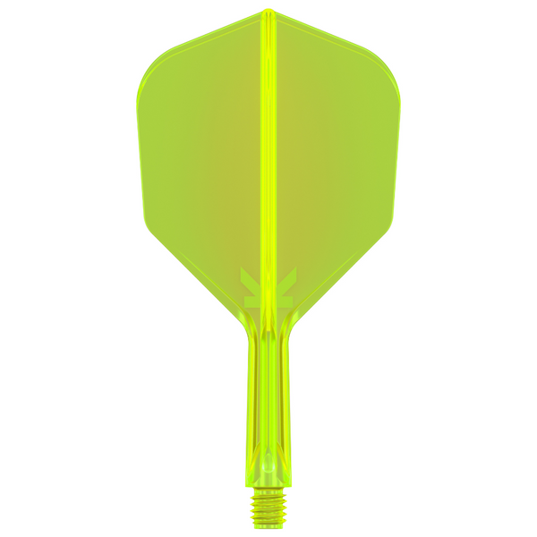 K-Flex Flights & Shafts - Neon Yellow - Shape