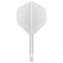 K-Flex Flights & Shafts - White - Standard