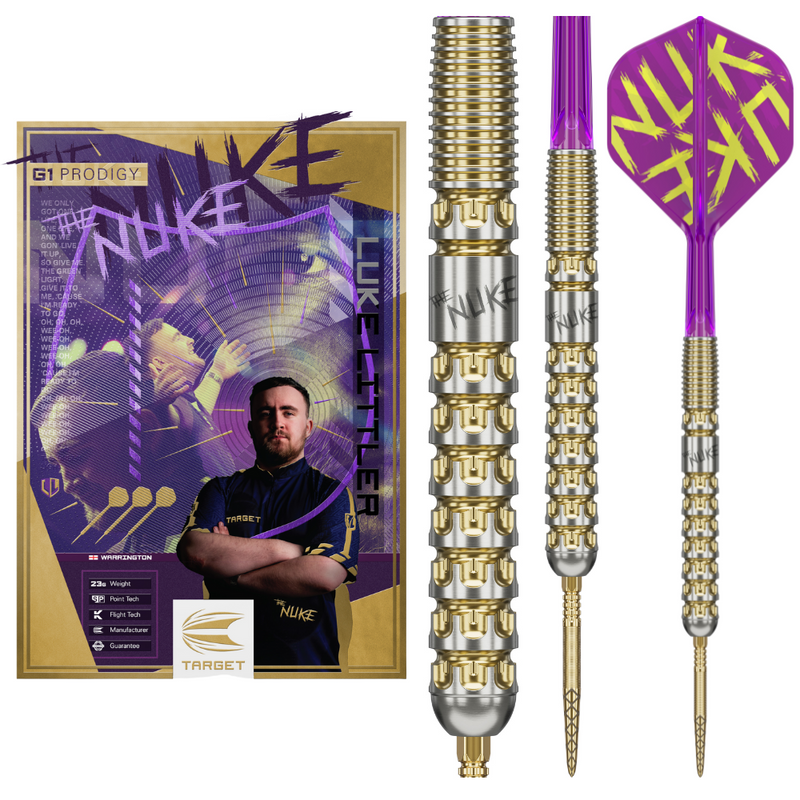 Luke Littler G1 Prodigy SP - 90% Tungsten Darts