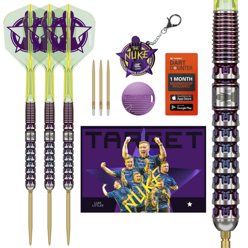 Luke Littler World Champion Edition Dart Box Set