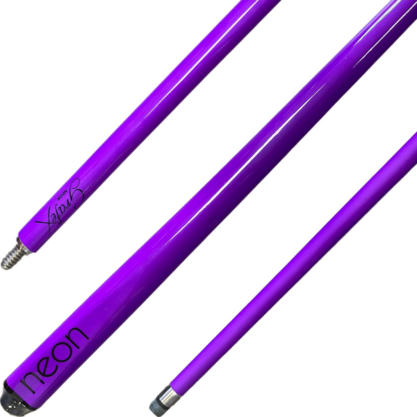 Neon Grafex Purple 2 piece Cue