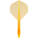 Condor Axe Flights & Shafts - Neon Orange Standard