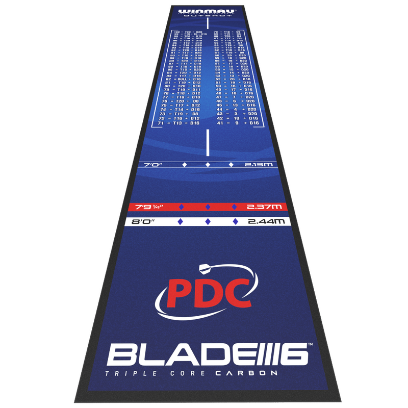 Winmau Plasma Light & Outshot Dart Mat Combo