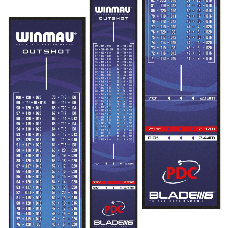 Winmau Plasma Light & Outshot Dart Mat Combo