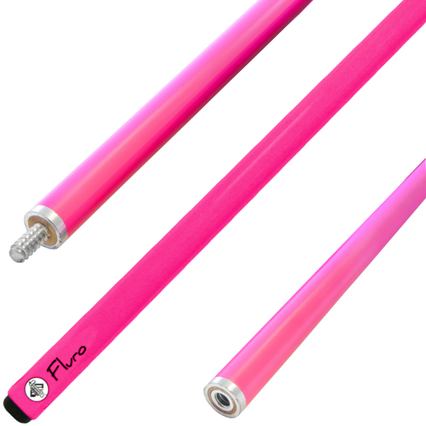 57" Fluro Pink Cue - 2pc