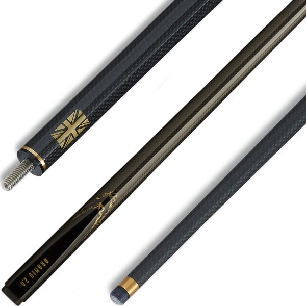 PowerGlide Aramid Black Graphite Cue