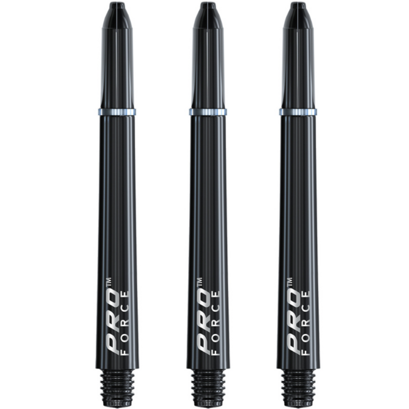 Winmau Pro Force Black Dart Shafts