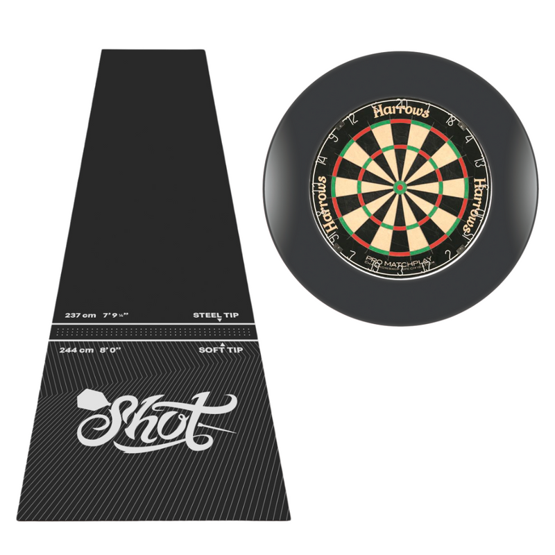 Harrows Pro Match, Surround & Dart Mat COMBO DEAL