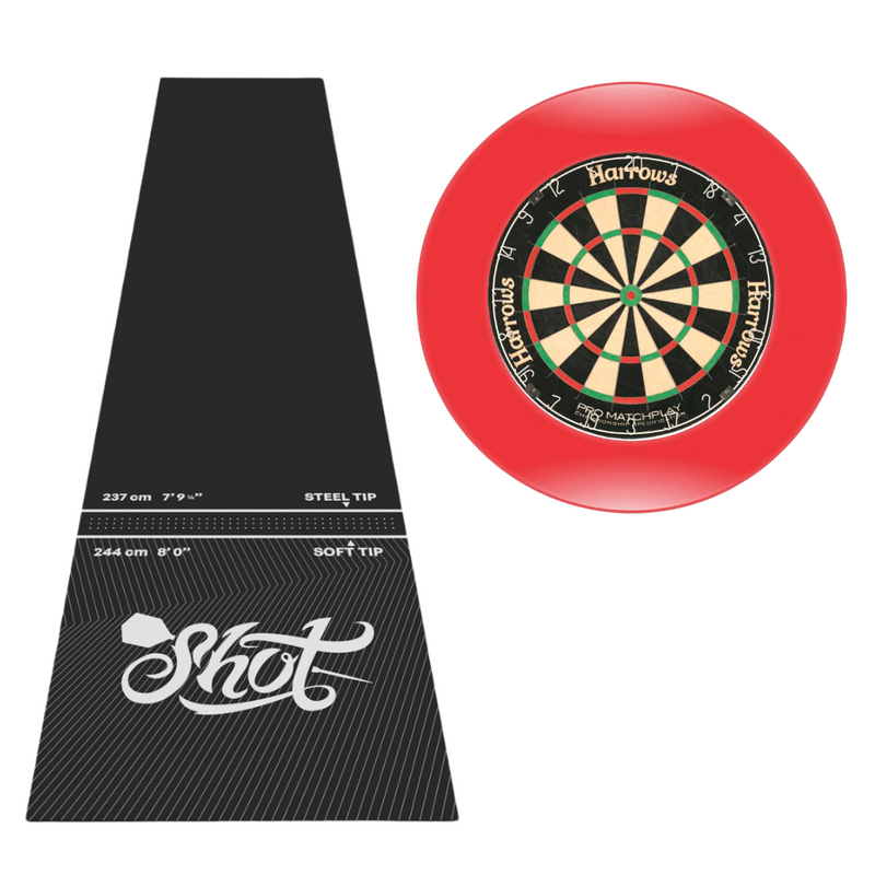 Harrows Pro Match, Surround & Dart Mat COMBO DEAL