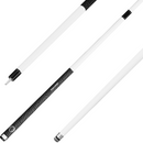 57" Quanta White Carbon Cue - 2pc