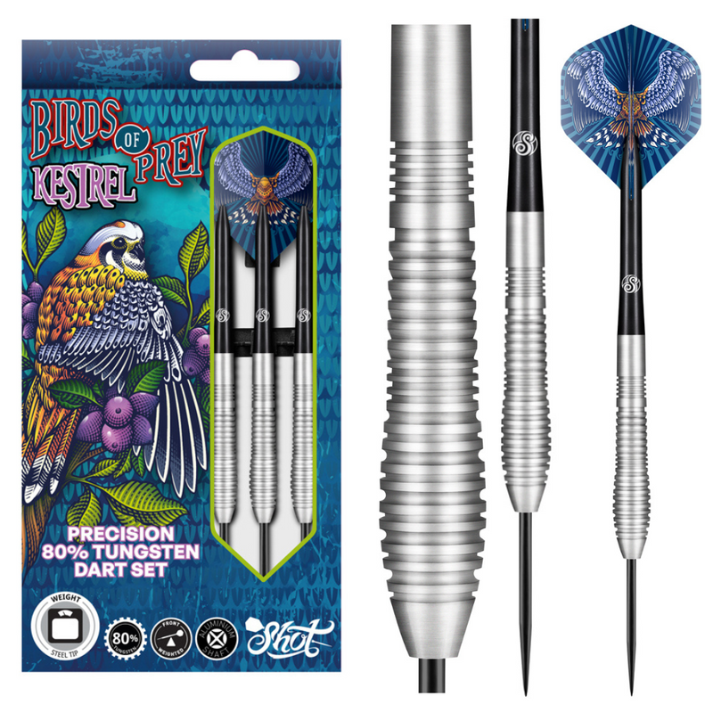 Birds of Prey Kestrel - 80% Tungsten Darts