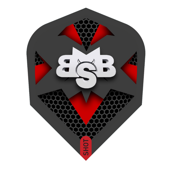 Michael Smith Tenacious Dart Flights - Shape