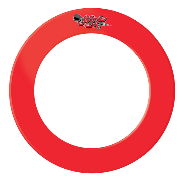 Shot Dartboard Surround - Red