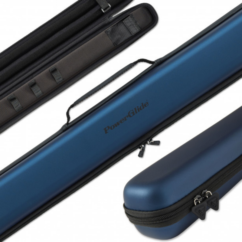 Svartur Cue Case - Metallic Blue - 2pc Cue