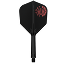 K-Flex Flights & Shafts - Black Target Japan - Shape