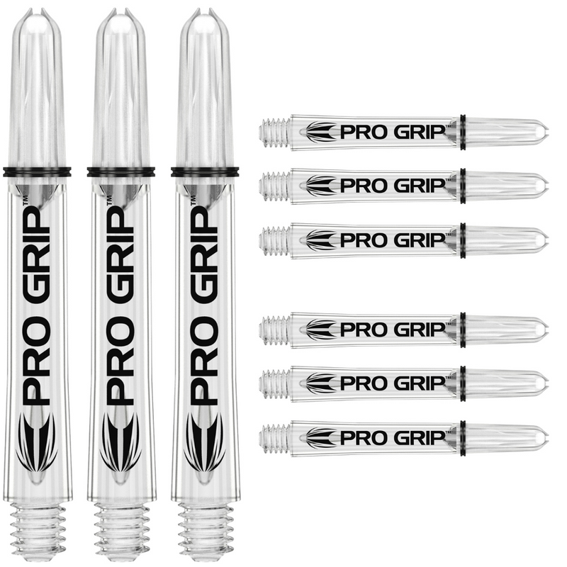 Target Pro Grip Shafts - Clear (3 sets)