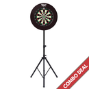 Shot Bandit, Tripod and Black Dartboard Surround combo deal