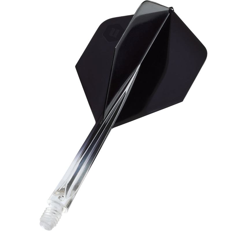 Forge Flights & Shafts - Clear & Black - Plus