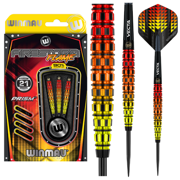 Winmau Firestorm Flame - 90% Tungsten Darts