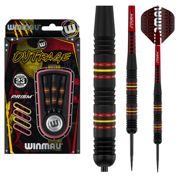 Winmau Outrage Brass Darts