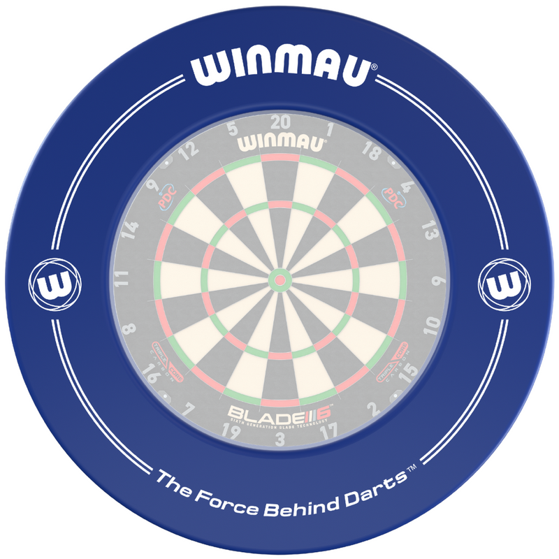 Printed Dartboard Surround - Blue