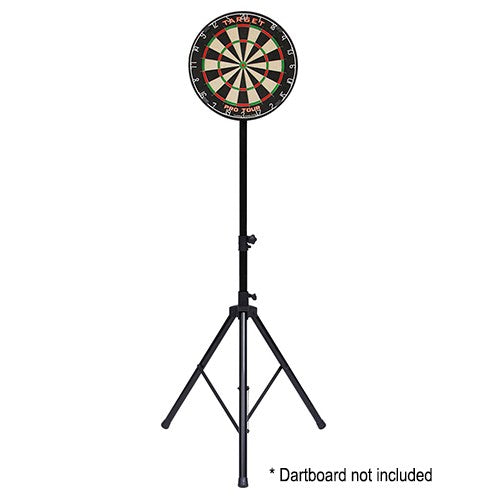 Portable dartboard tripod for playing darts on the go