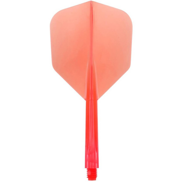 Condor Zero Stress Flights & Shafts - Clear Red - Shape