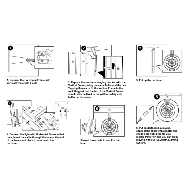 Illumina Darts Lighting System