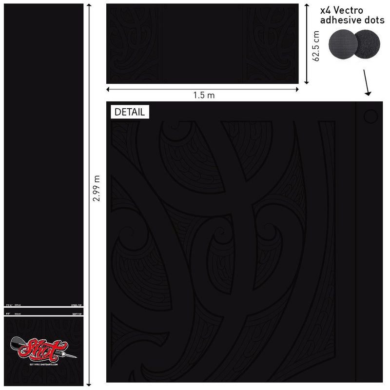 Professional T Dart Mat for darts and dartboard