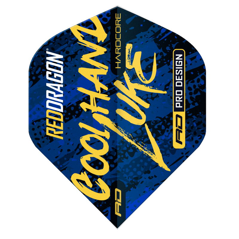 Hardcore Dart Flights -  Luke Humphries Blue - Standard