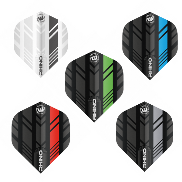 Rhino Extra Thick Dart Flights Stripe - Standard